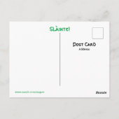 Scranton PAポストカードからの幸運 ポストカード (裏面)