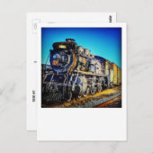 Scranton PAポストカードエンジン#47スチームタウンパーク ポストカード (正面/裏面)