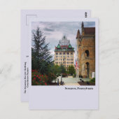 Scranton, PAポストカードスクラントン電気建物 ポストカード (正面/裏面)