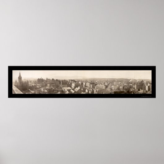 Scranton, PA写真1912 ポスター (正面)