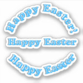 Scrap Booking Happy Easter シール (正面)