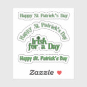 Scrap Booking Text St. Patrick's Day シール (シート)