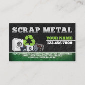 Scrap Metal Recycling Service Bilingual Card 名刺 (正面)