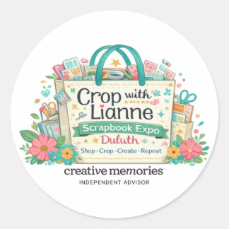 Scrapbook Expo Sheet Stickers 2026 ラウンドシール