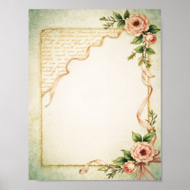 Scrapbook & Junk Journal Paper Digital Download ポスター