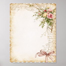Scrapbook & Junk Journal Paper Digital Download ポスター