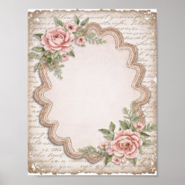 Scrapbook & Junk Journal Paper Digital Download ポスター