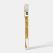 Scrapbook Style Floral Journal Cover Case iPhoneケース (左側面)