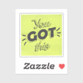 Scrapbook Style Motivation Quote Stickers シール (シート)