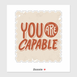 Scrapbook Style Motivation Quote Stickers シール