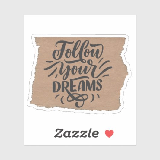 Scrapbook Style Motivation Quote Stickers シール (シート)