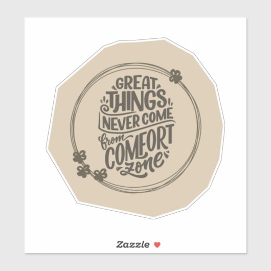 Scrapbook Style Motivation Quote Stickers シール (シート)