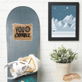 Scrapbook Style Motivation Quote Stickers シール