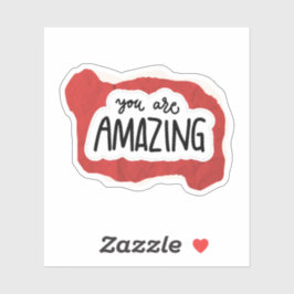 Scrapbook Style Motivation Quote Stickers シール