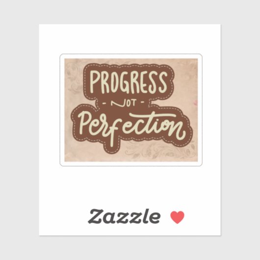 Scrapbook Style Motivation Quote Stickers シール (シート)