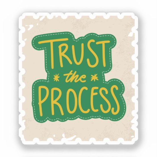 Scrapbook Style Motivation Quote Stickers シール (正面)