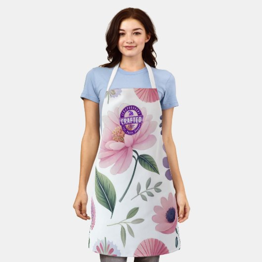 Scrapbookers and Crafters - New Lower Price  エプロン (着用した状態)