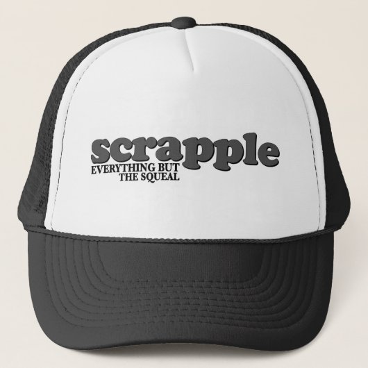 Scrappleの悲鳴 キャップ (正面)