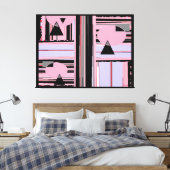 Scrapple Tackle Toe キャンバスプリント (インサイチュ (寝室))