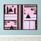 Scrapple Tackle Toe キャンバスプリント (インサイチュ (ウッドフロア))