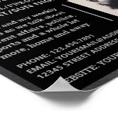 Scratched Metal Effect, Podcaster, Podcast Advert ポスター (角)