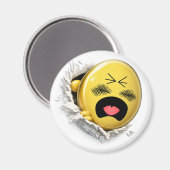 Scratchy 3D Emoji Round Magnet マグネット (正面/裏面)