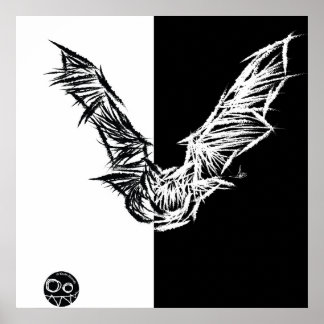 Scratchy Bat Poster/Print 1 ポスター