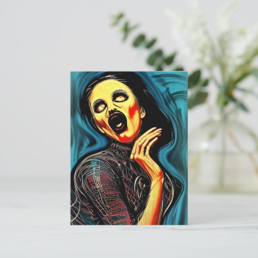 Screamはがき ポストカード (スタンド正面)