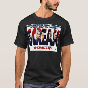 Screamホラー映画オリジナル Tシャツ