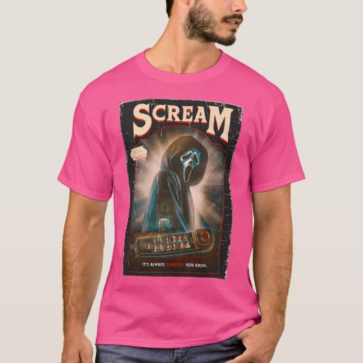 Scream 6ムービー tシャツ (正面)