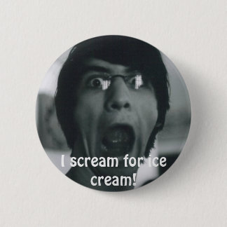 scream_by_readerfreek、私はアイスクリームのために叫びます! 缶バッジ