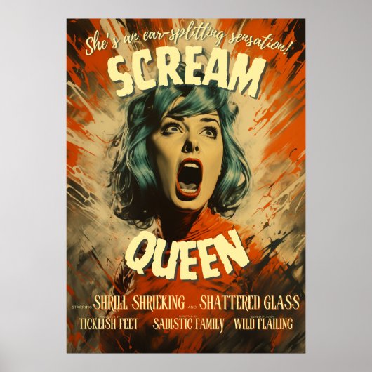 Scream Queen Movie Poster ポスター (正面)
