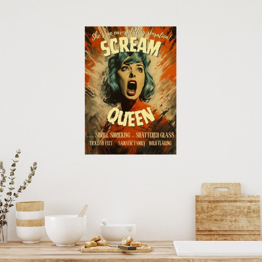Scream Queen Movie Poster ポスター (キッチン)