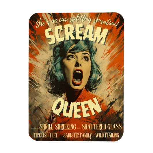 Scream Queen Movie Poster マグネット (縦)