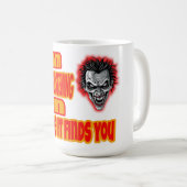 Scream & Run コーヒーマグカップ (正面右)