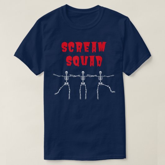 Scream Squad Group Halloween Fun Group Costume 738 Tシャツ (デザイン正面)