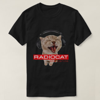 Screaming DJ Cat Meme Headphone Music Lover Art Tシャツ