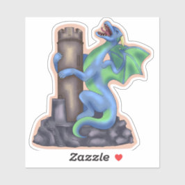 Screaming Dragon Sticker シール