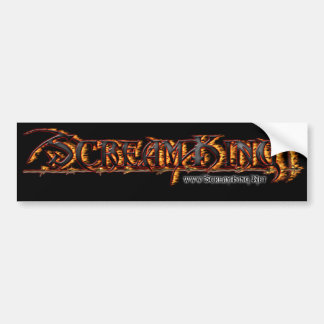 ScreamKingのバンパーステッカー バンパーステッカー