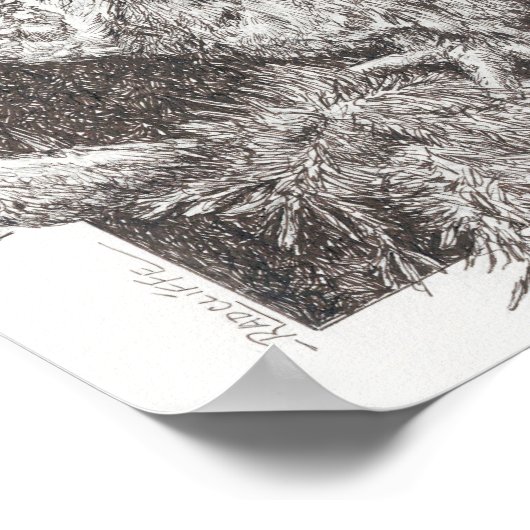 Screech Owl ポスター (角)