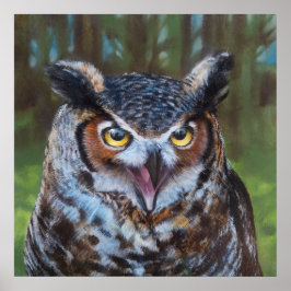 Screeching Archival Museum Quality Print ポスター