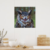 Screeching Archival Museum Quality Print ポスター (キッチン)