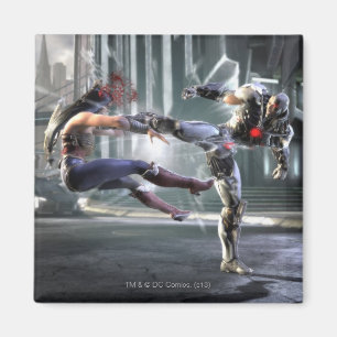 Screenshot: ワンダーウーマン対サイボーグ マグネット
