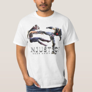 Screenshot: ワンダーウーマン対サイボーグ tシャツ
