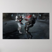 Screenshot: Cyborg vs Batman ポスター (正面)