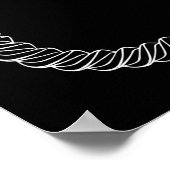 Screw Shaped U - Funny Tool Insul  ポスター (角)