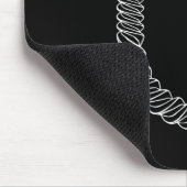 Screw Shaped U - Funny Tool Insul マウスパッド (コーナー)