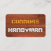 Screwed In Panel Handyman Name 名刺 (正面)