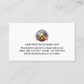 Screwed In Panel Your Name 名刺 (裏面)