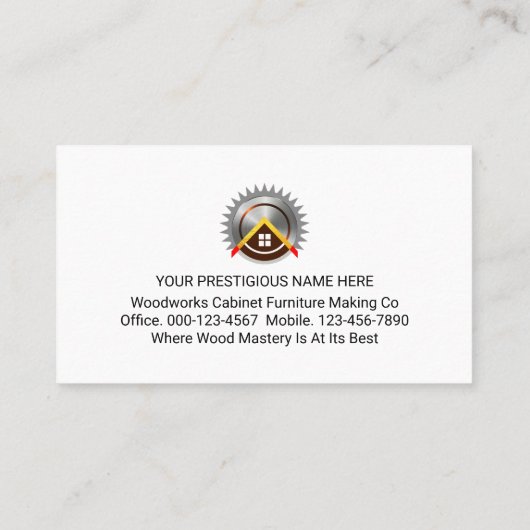 Screwed In Panel Your Name 名刺 (裏面)